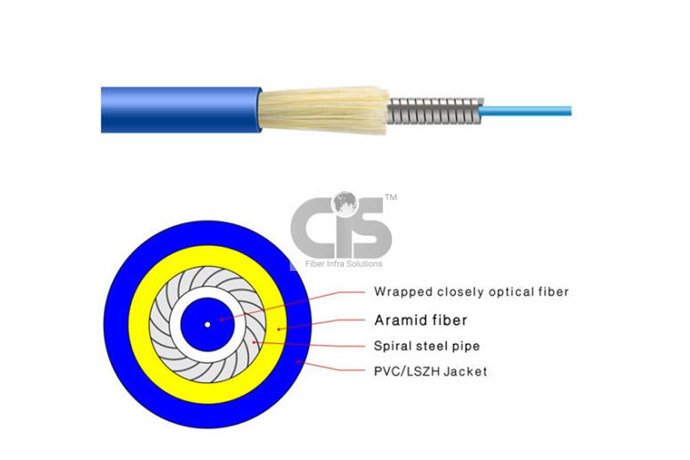 Spiral Armoured Drop Cable